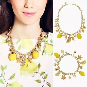 Kate spade lemon tart necklace
